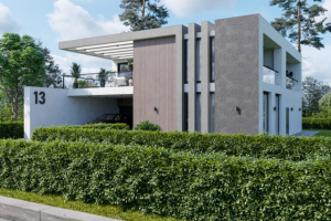 Визуализация концепта дома