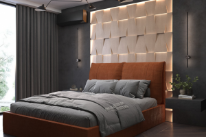 Спальня в квартире 80 м2