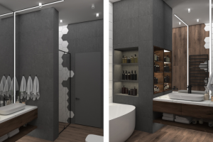 Дизайн проект санузла