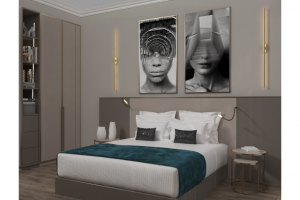 Гостевая спальня в частном доме