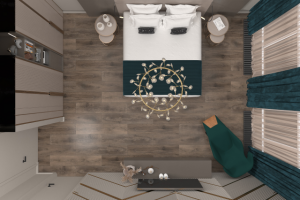 Гостевая спальня в частном доме