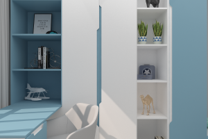 Визуализация детской комнаты в доме