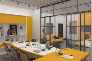 3д визуализация офиса