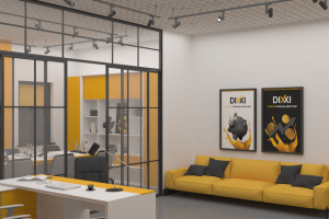 3д визуализация офиса