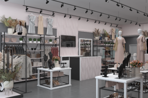 Визуализация магазина одежды 7