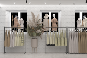 Визуализация магазина одежды 2