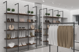 Дизайн проект магазина одежды