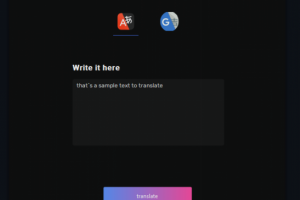 EasyTranslator - переводчик на C#