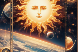 проект для клуба."Звёздная Судьба: Космическая колода Таро"