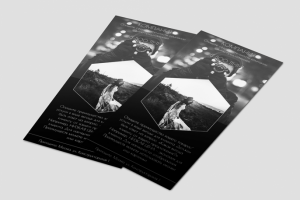 Образец рекламного флаера на услуги фотографа