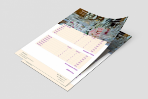 Образец прайс-листа, сметы на кейтеринговые услуги