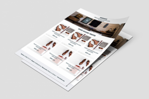 Образец прайс-листа, каталога мужской одежды