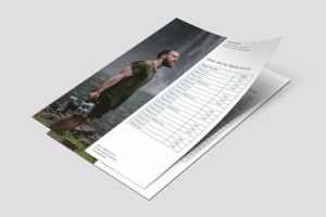 Образец прайс-листа фотографа