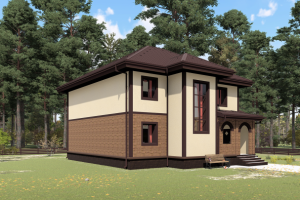 Дом с газоблока в г. Челябинск