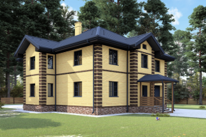 Дом с газоблока в г. Челябинск