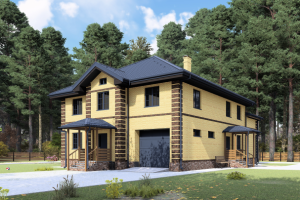 Дом с газоблока в г. Челябинск