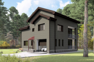 Дом с газоблока в г. Челябинск