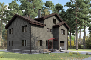 Дом с газоблока в г. Челябинск