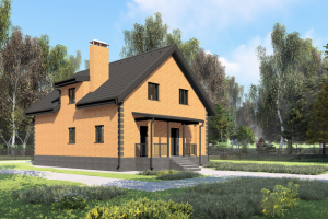 Дом с газоблока в г. Челябинск