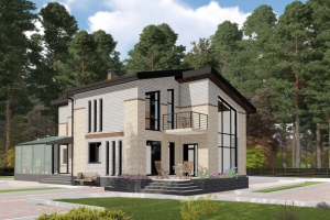 Дом с газоблока в г. Челябинск