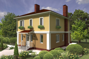 Дом с газоблока