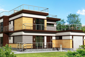 Дом с газоблока