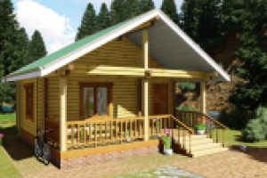 Дачный домик 6х4