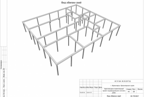Обвязка свай