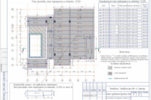 Раскладка плит перекрытия