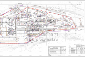 Генеральный план промпредприятия #1