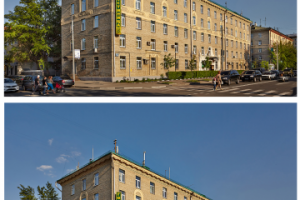 Ретушь здания