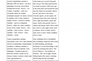 Фрагмент художественного перевода