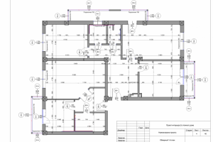 Обмерный план