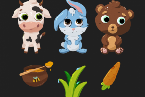 Иллюстрации для детского сортера