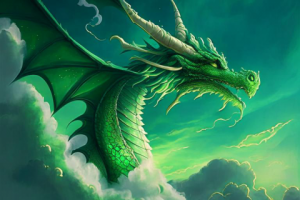 Дракон в небе