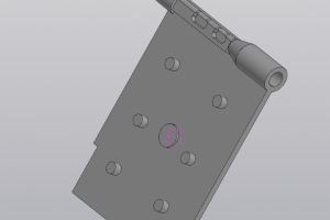 Заслонка печки