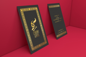 Визитка для ножевой мастерской