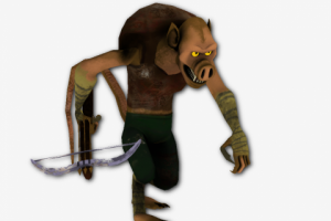 Персонаж для игры- Кобольд