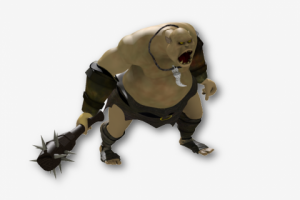 3Д персонаж для игры - ОГР