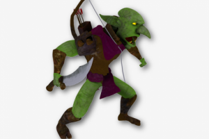 3Д персонаж для игры ГОБЛИН