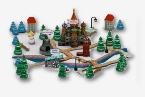 Интерактивная карта москвы для приложения дополненной реальности