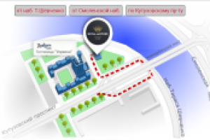 Анимированная карта