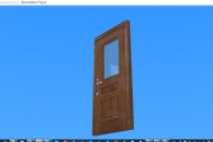 Интерактивная визуализация двери