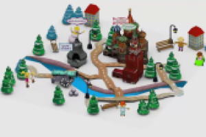 Интерактивная карта дополненной реальности