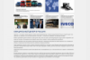 Сайт дилера IVECO для торговой сети IVECO