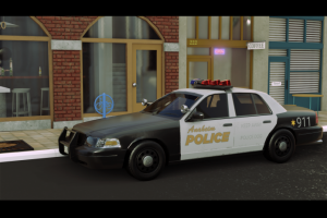 сцена с машиной