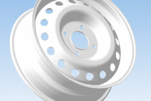 Диск колесный в среде КОМПАС-3Д