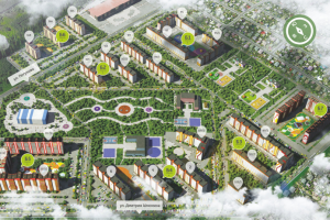 карта ЖК Новосибирск