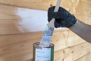 Как покрасить вагонку