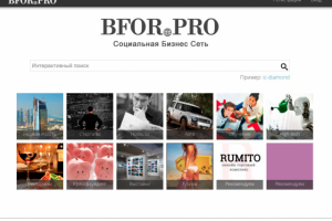 Бизнес-социальная сеть BFor 